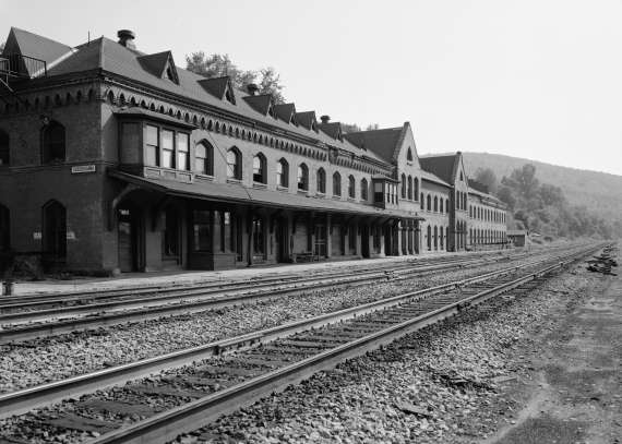 Erie Railroad Station Susquehanna