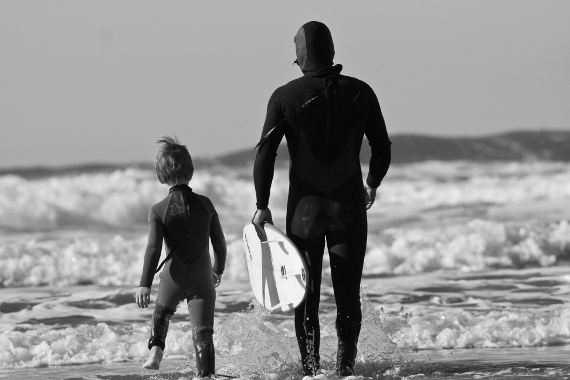 Father Son Surf Lesson