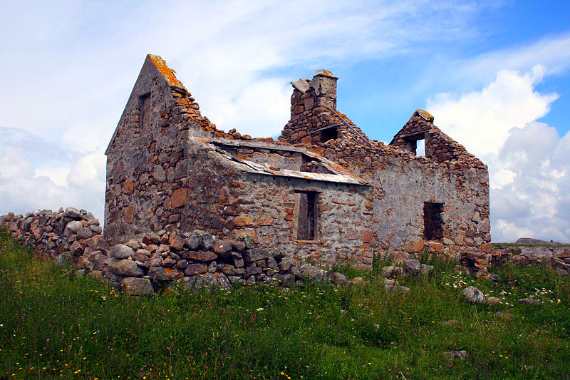 Omey Island Ruins