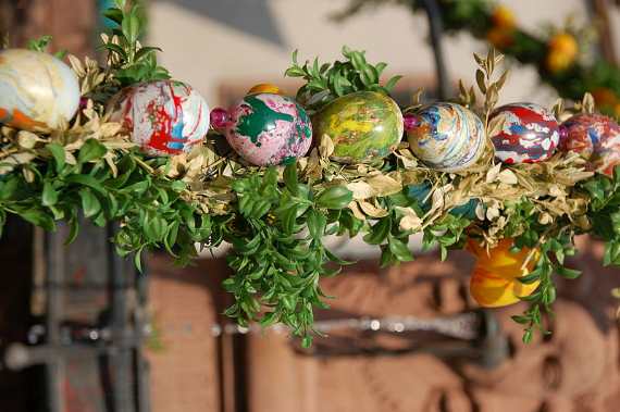 Easter Fountain in Germany