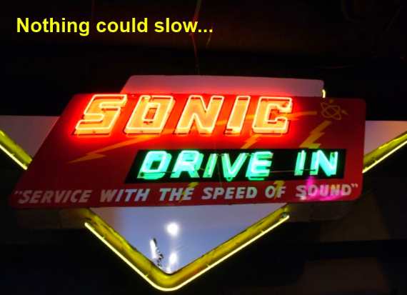 Sonic Sign Oklahoma