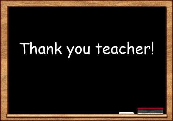 Thank You Poems for Teachers