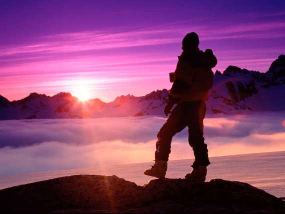 On Top of the Mountain