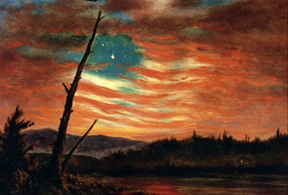 Our Banner in the Sky, Frederic Edwin Church