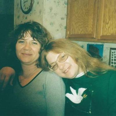 My mom Shelia and her Sister Shelly