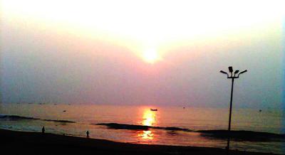 Sunset at Marine Drive